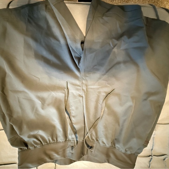 Gray Drawstring Pants - Picture 1 of 3